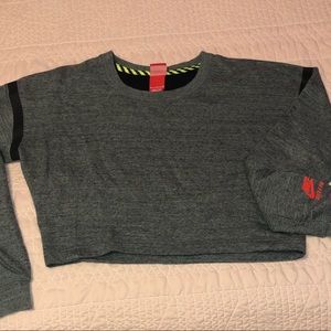 Crop top sweatshirt